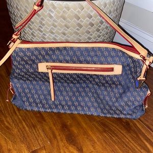 Dooney and Bourke denim purse